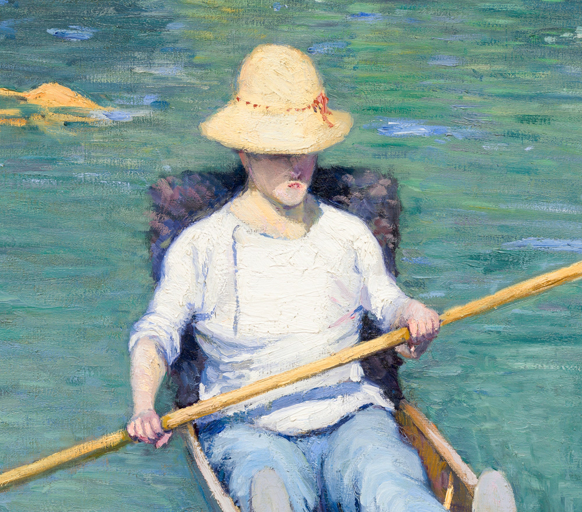 Gustave Caillebotte Fine Art Print : Skiffs