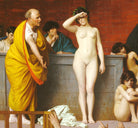 Jean-Léon Gérôme Fine Art Print : Slave Market in Ancient Rome