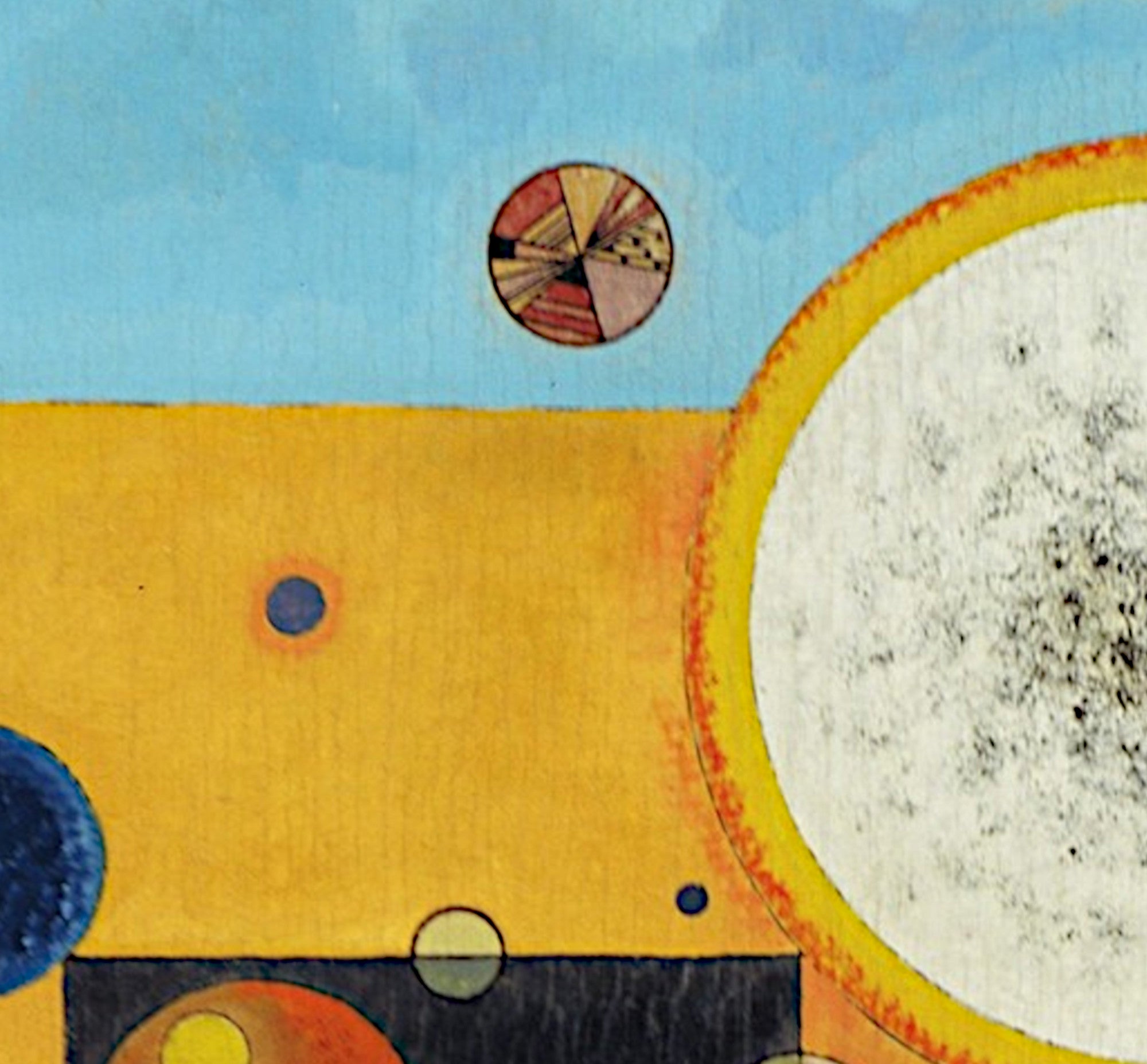 Soft Pressure,  Wassily Kandinsky Abstract Fine Art Print