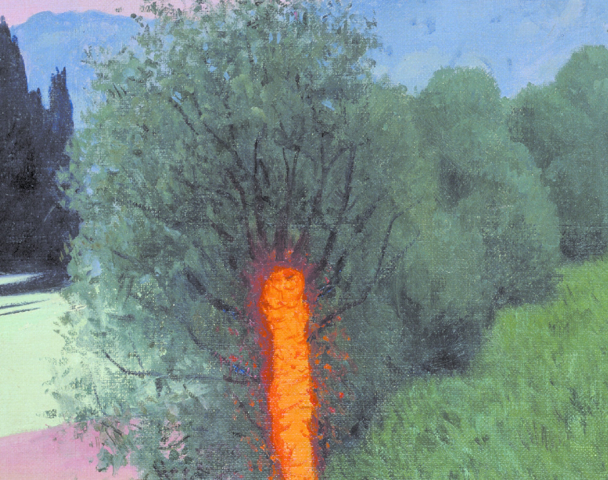 Evening at Les Andelys, Félix Vallotton