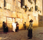 Jean-Léon Gérôme Fine Art Print : Solomon's Wall Jerusalem