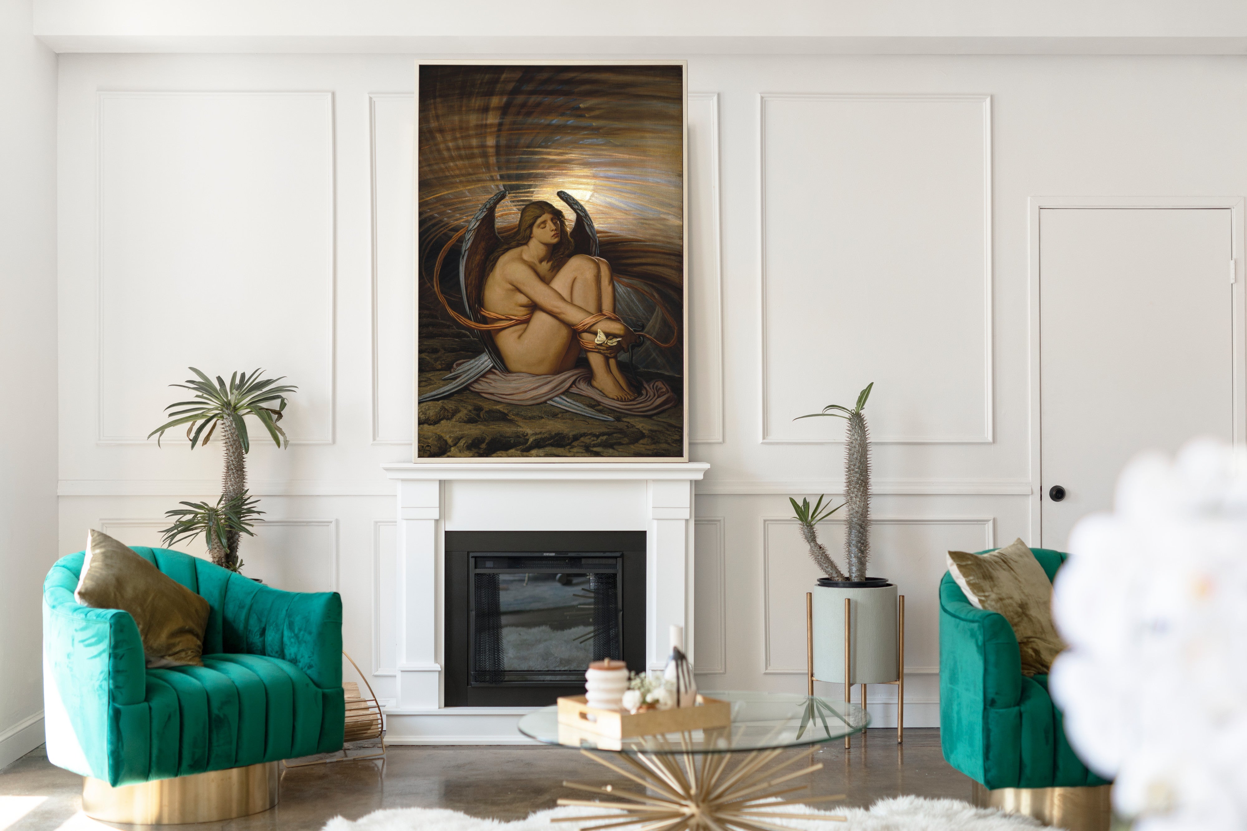 Soul in Bondage, Elihu Vedder, Premium Giclee Fine Art Print