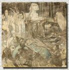 Jan Toorop Fine Art Print, Souls around the Sphinx