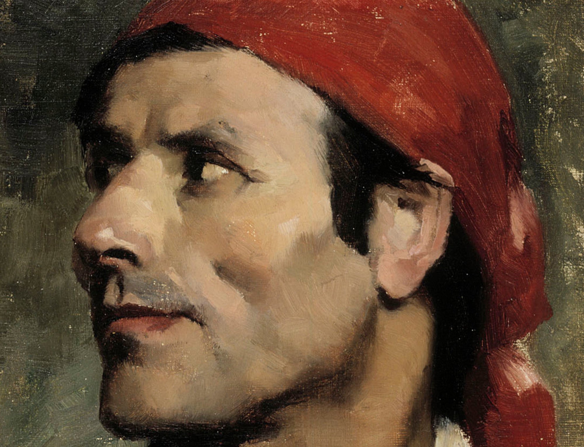 Helene Schjerfbeck Fine Art Print, Spaniard