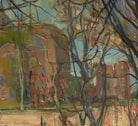 Piet Mondrian Abstract Fine Art Print, Spring Sun, Castle Ruin