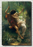 Pierre Auguste Cot Fine Art Print : Springtime