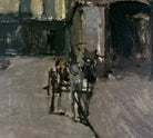 Walter Sickert Post-Impressionist Fine Art Print, St. Catherine Street and the old arcades, Dieppe