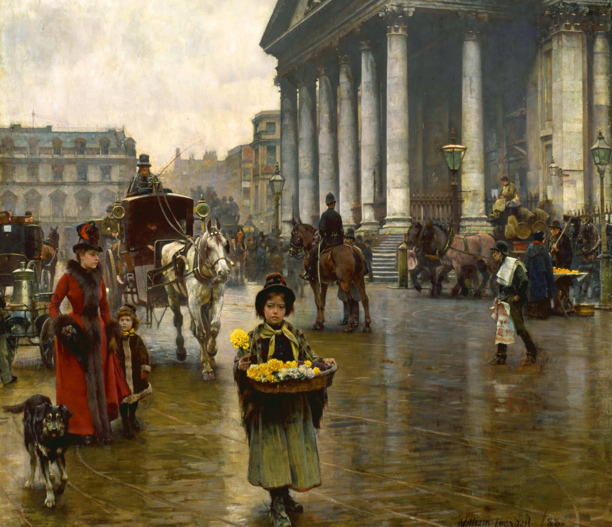 St Martin-in-the-Fields, William Logsdail Fine Art Print