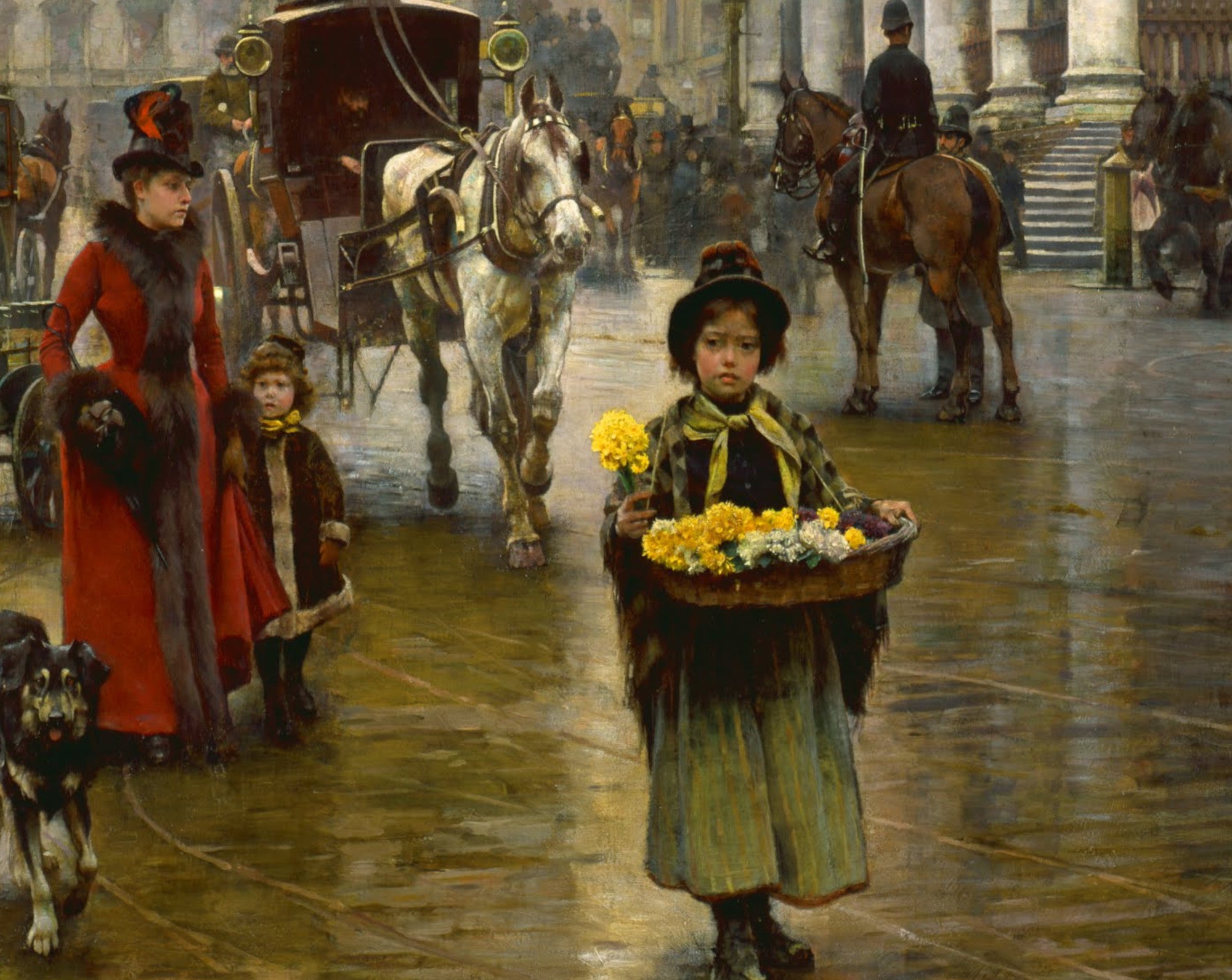 St Martin-in-the-Fields, William Logsdail Fine Art Print