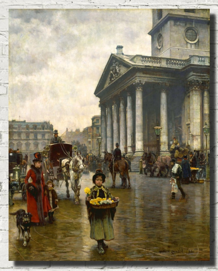 St Martin-in-the-Fields, William Logsdail Fine Art Print