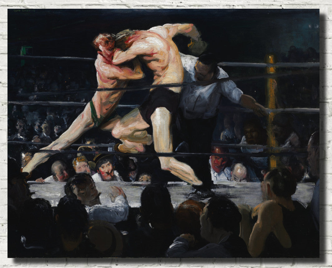 George Bellows Fine Art Print, Stag at Sharkey's