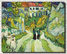Stairway at Auvers, Vincent Van Gogh Fine Art Print