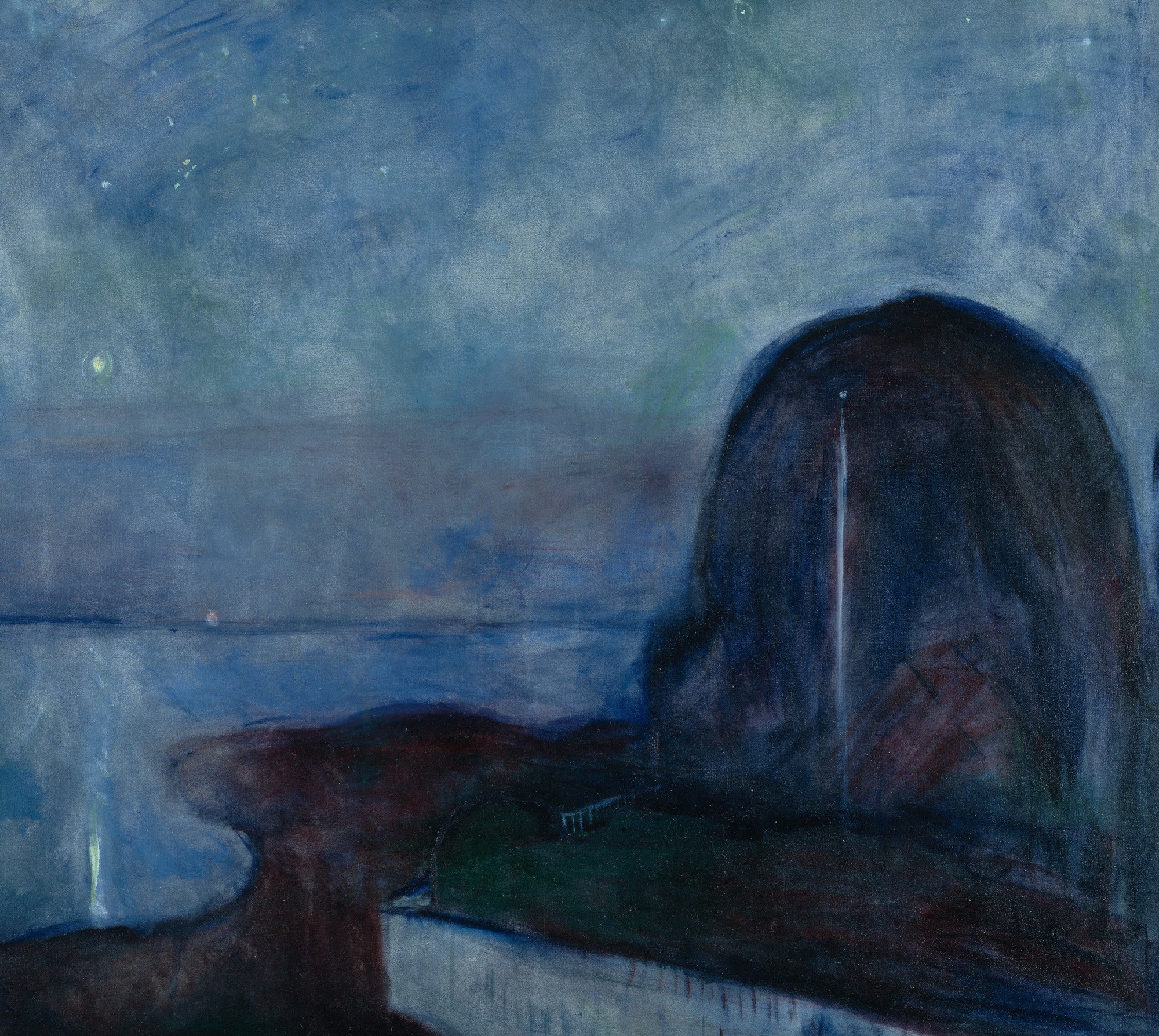 Edvard Munch Fine Art Print, Starry Night