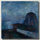 Edvard Munch Fine Art Print, Starry Night