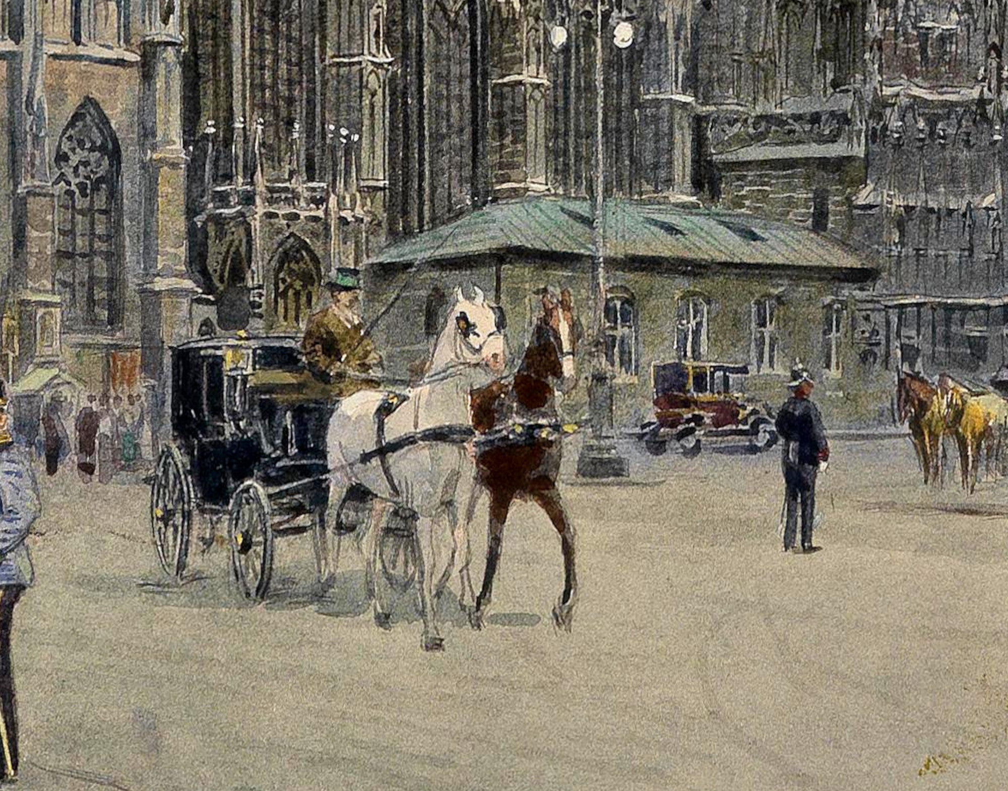 St. Stephen's Cathedral, Stephansdom, Vienna, Ernst Graner Fine Art Print