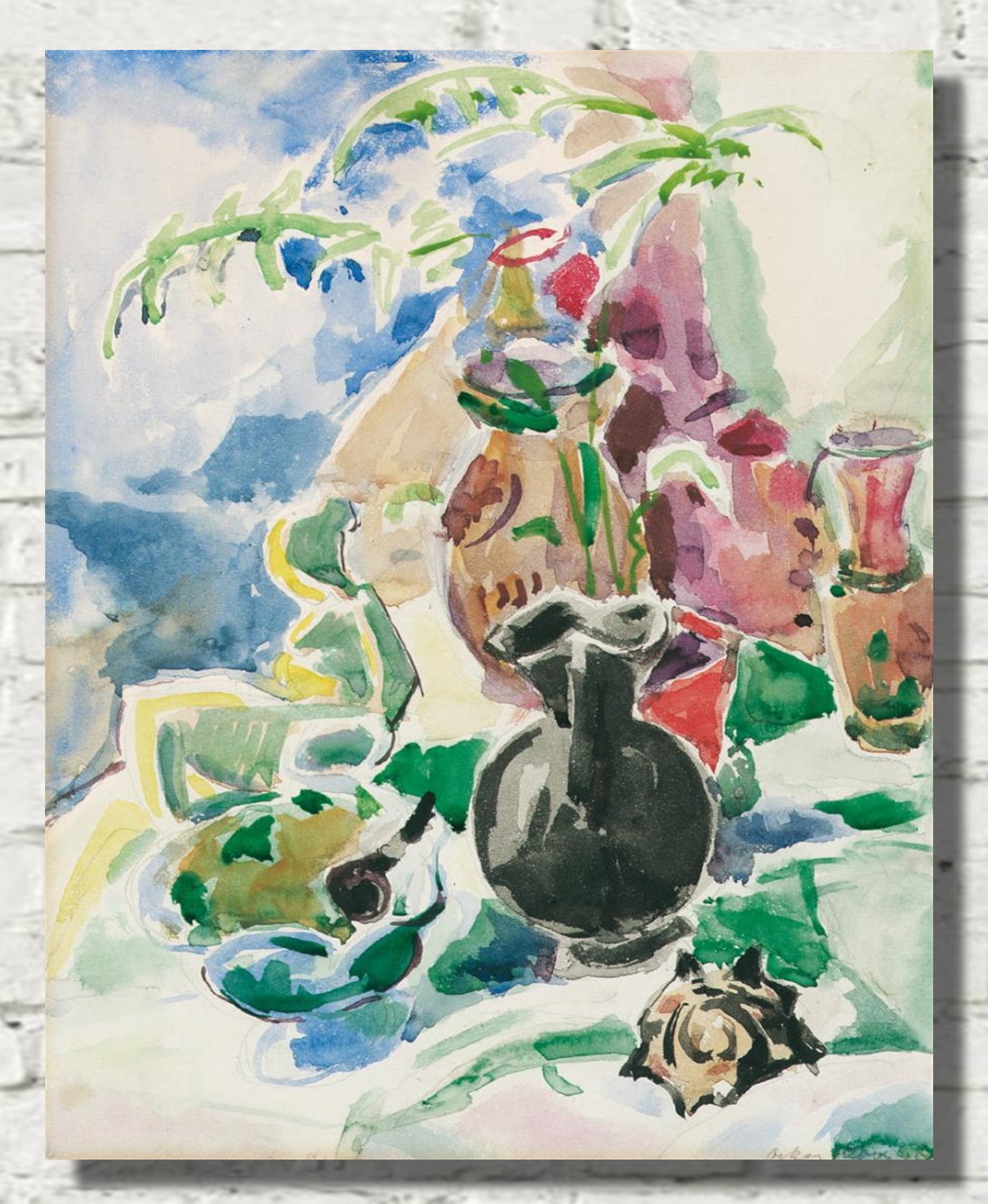 Still life, Oskar Moll
