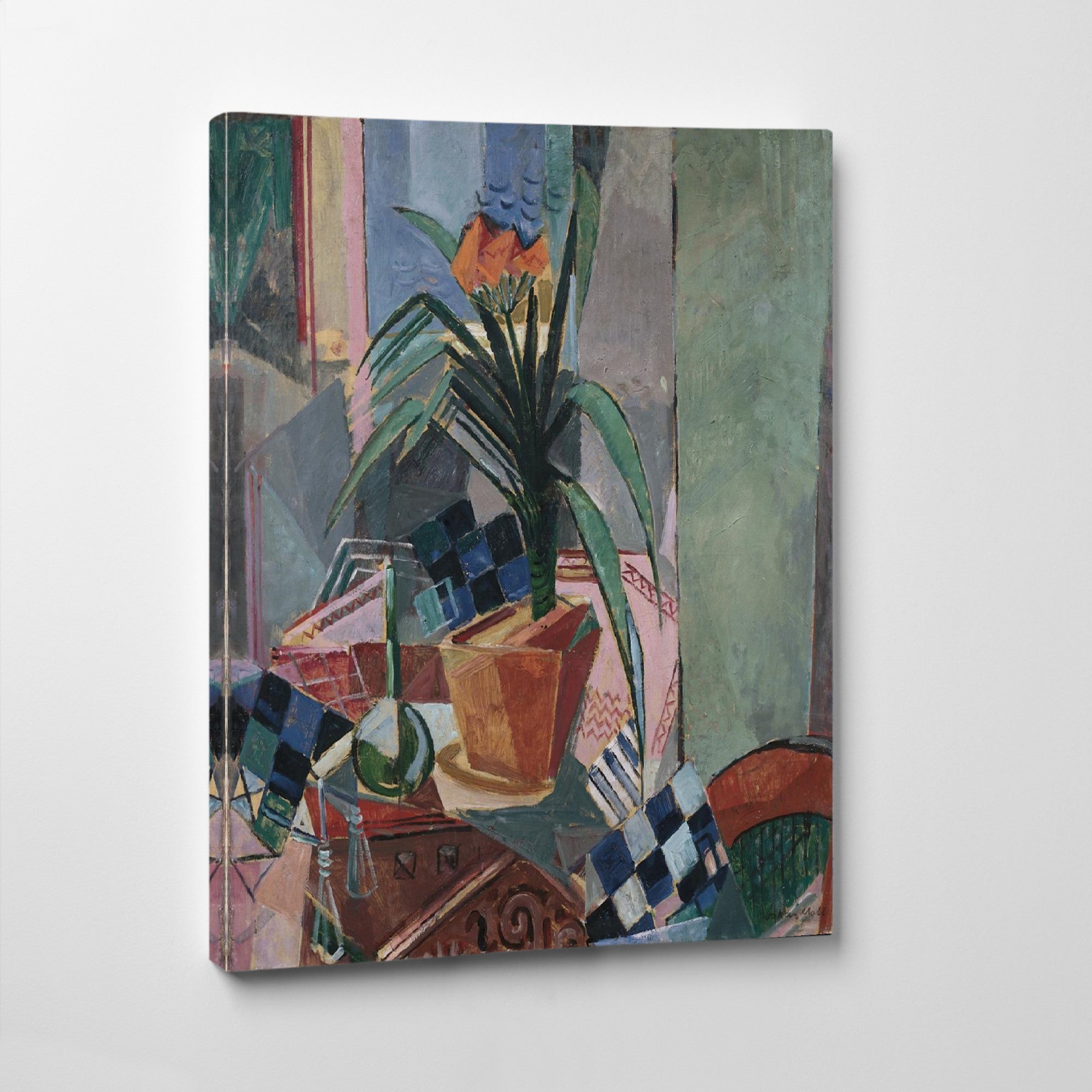Still Life with Clivia, Oskar Moll