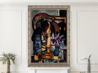 Max Beckmann, Still Life with Two Large Candles (1947) - New Objectivity