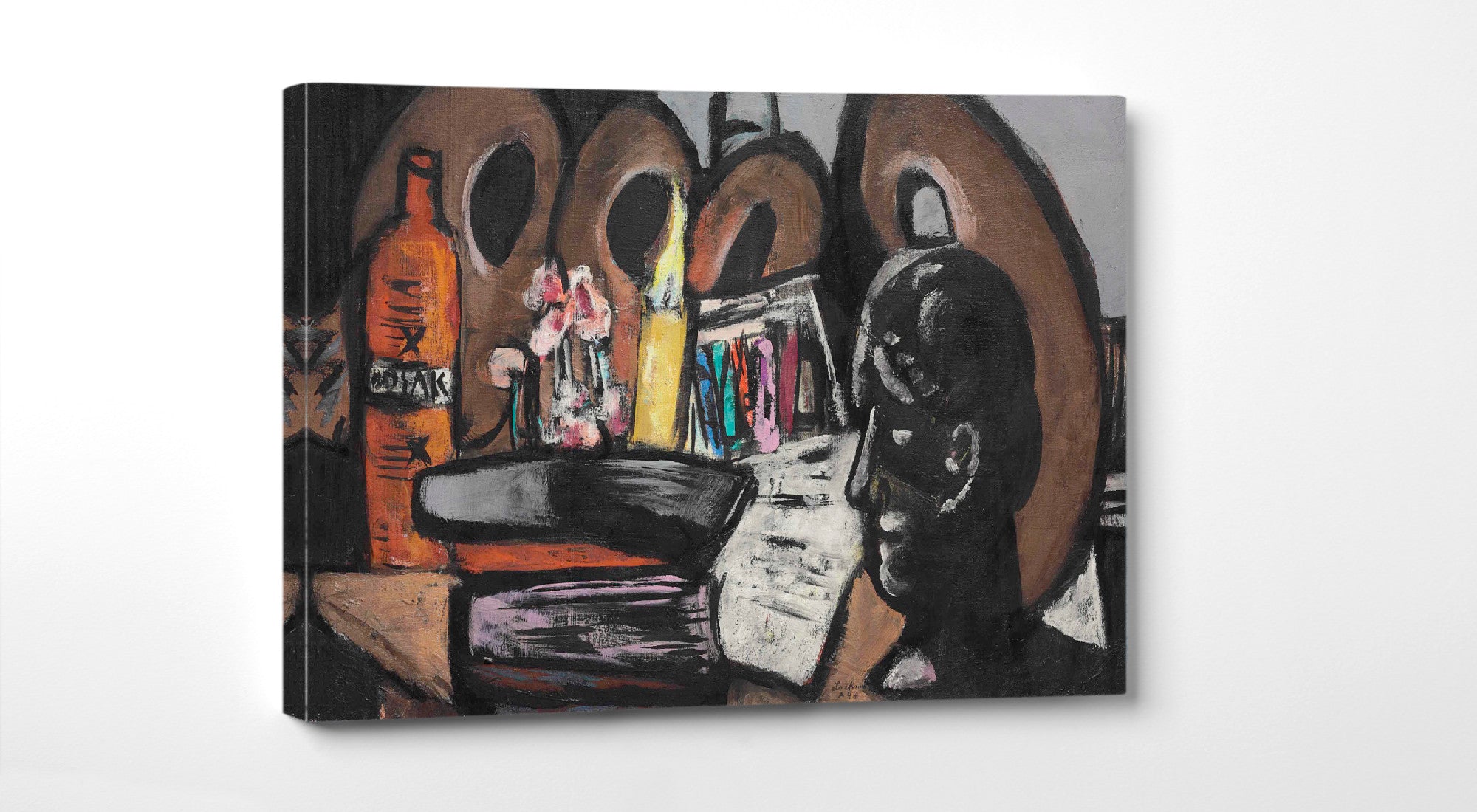 Max Beckmann, Still Life with Palettes - New Objectivity