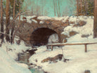 Julian Onderdonk Fine Art Print, Stone Bridge in Winter, Central Park