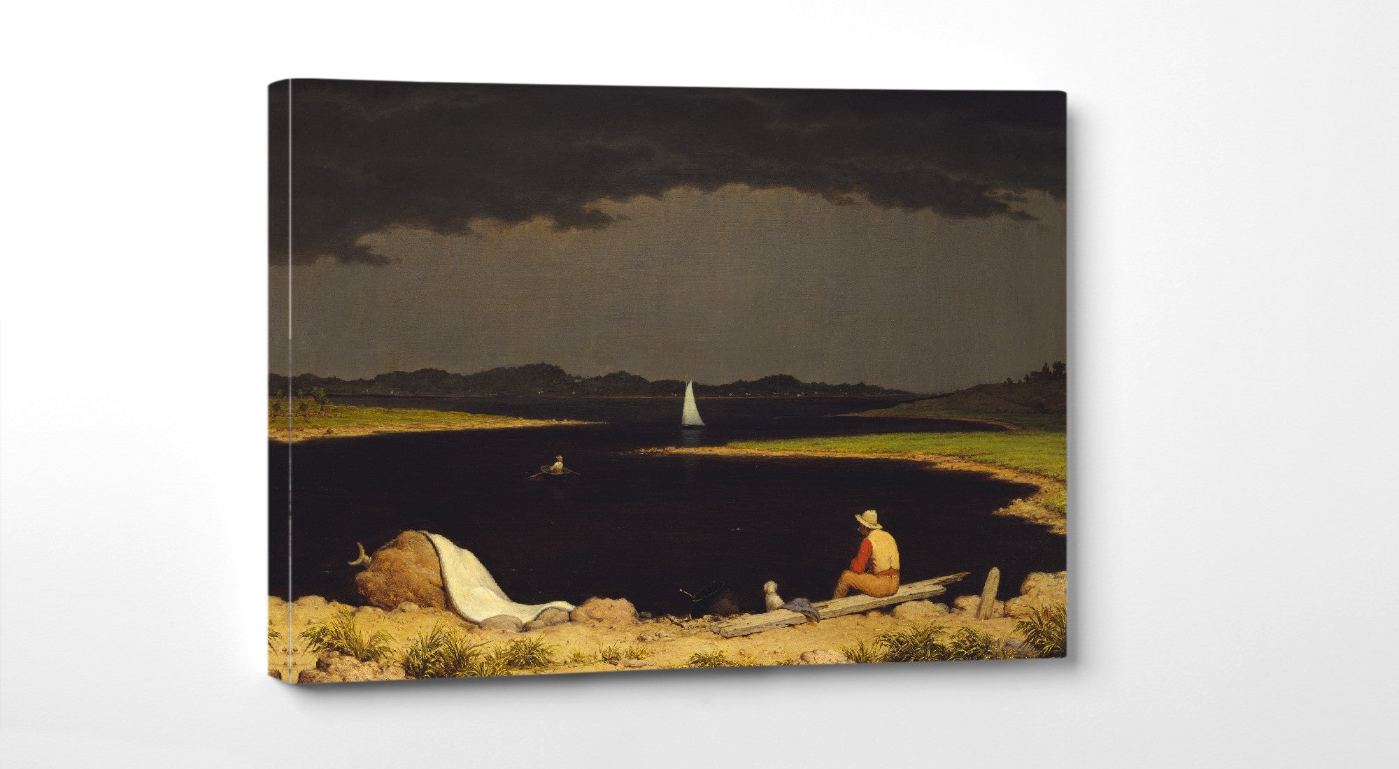 Storm clouds over the coast, Martin Johnson Heade