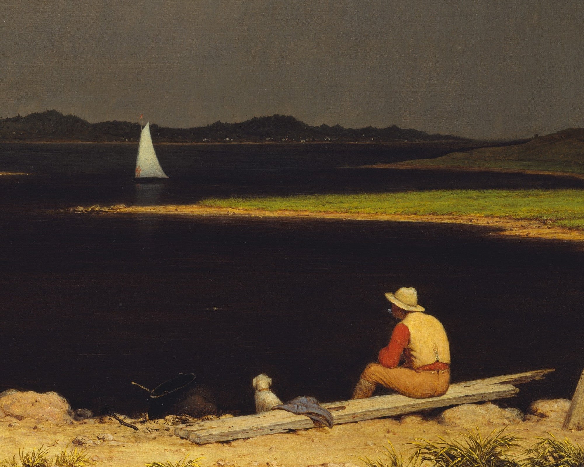 Storm clouds over the coast, Martin Johnson Heade