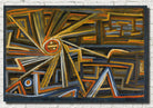 Radiation and Rotation, Paul Klee Fine Art Print