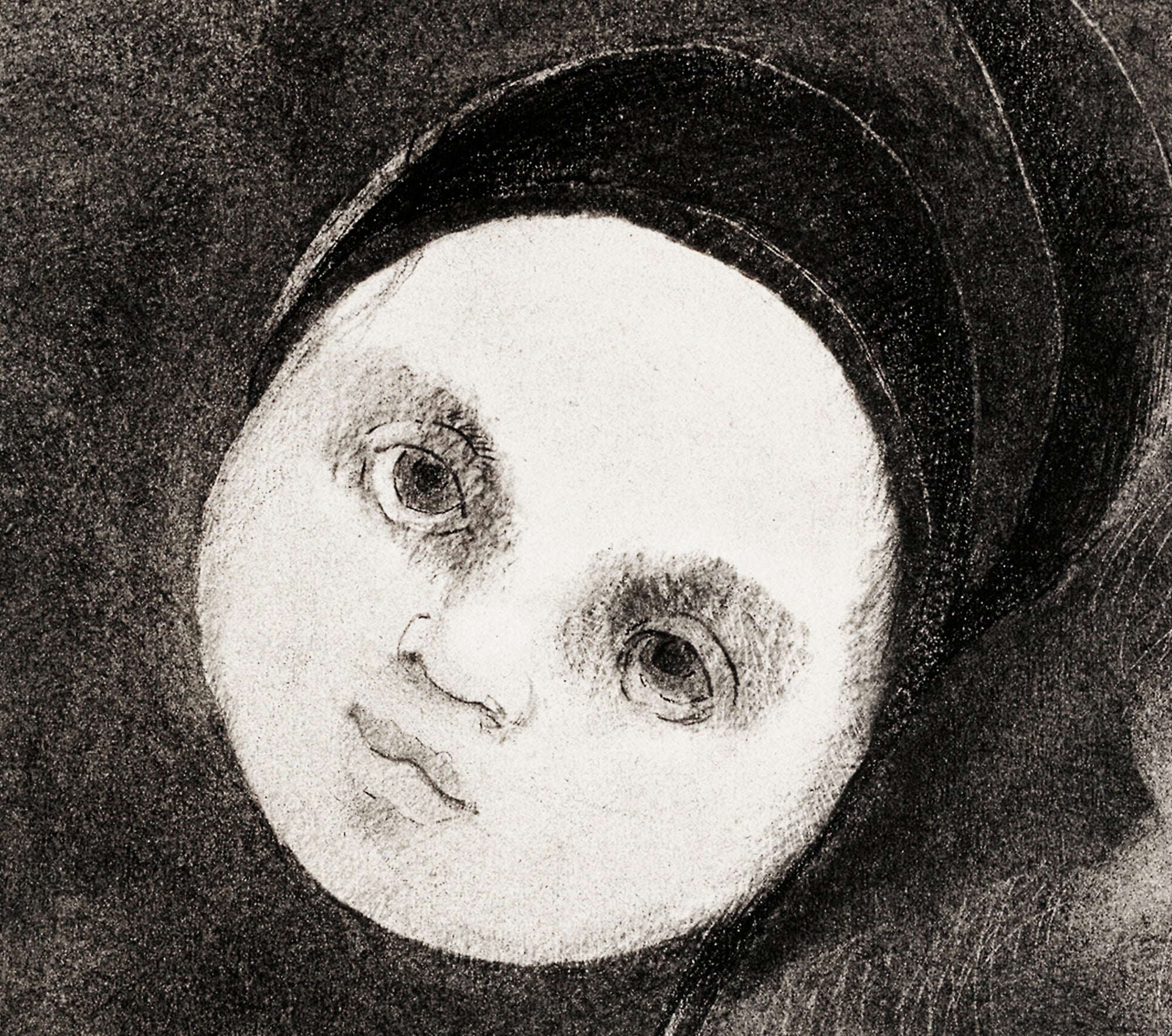 Strange Flower, Odilon Redon Fine Art Print