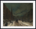Street Scene with Snow (57th Street, NYC.) (1902), Robert Henri