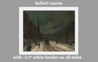 Street Scene with Snow (57th Street, NYC.) (1902), Robert Henri