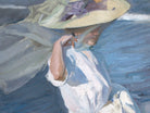 Strolling Along the Seashore, Joaquín Sorolla Fine Art Print
