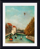 Henri Rousseau Framed Art Print, Study for View of the Pont de Sèvres