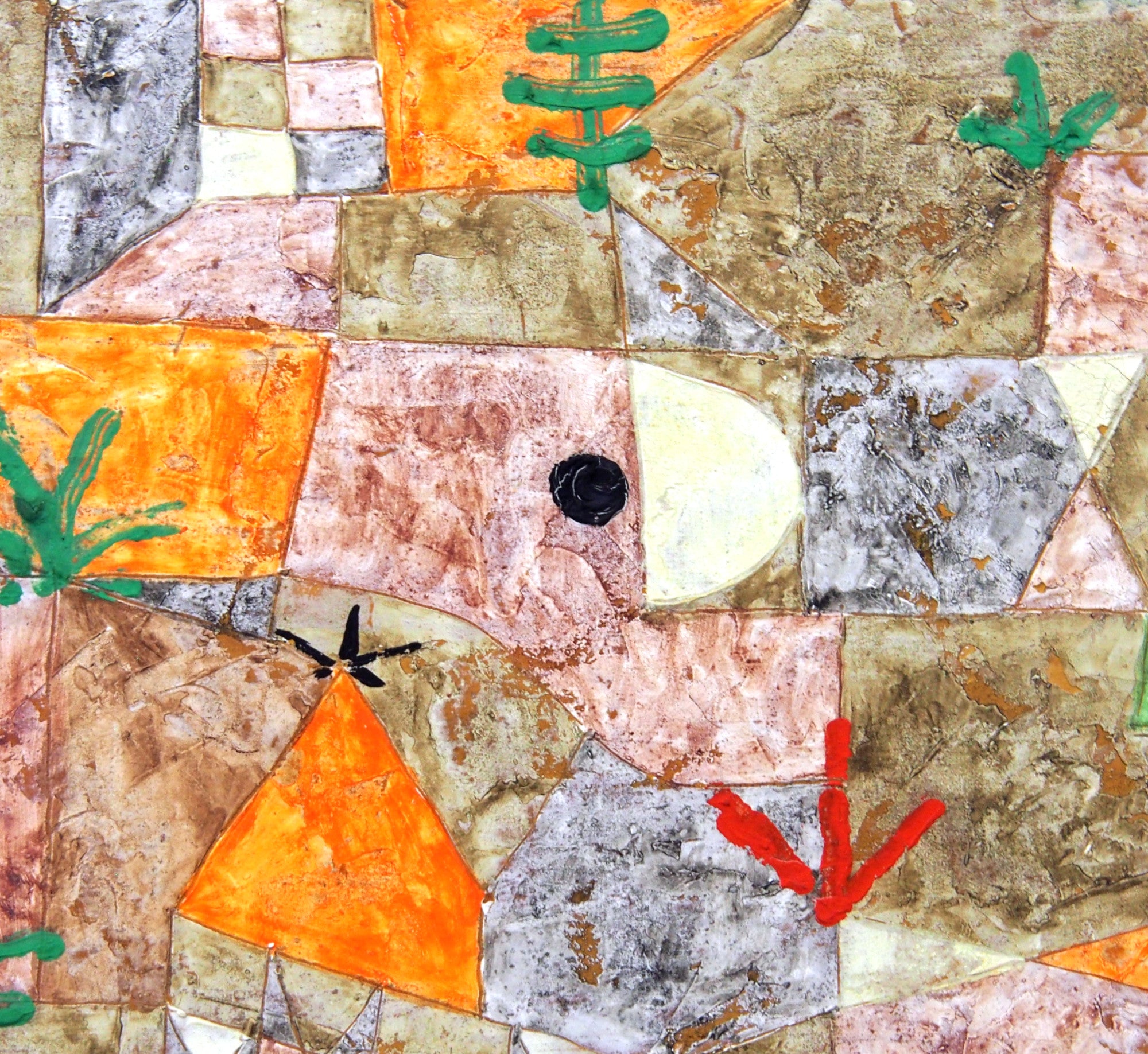 Paul Klee Fine Art Print, Southern gardens
