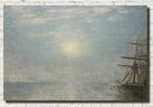 Sun Over The Sea, Wilhelm Hammershoi Fine Art Print