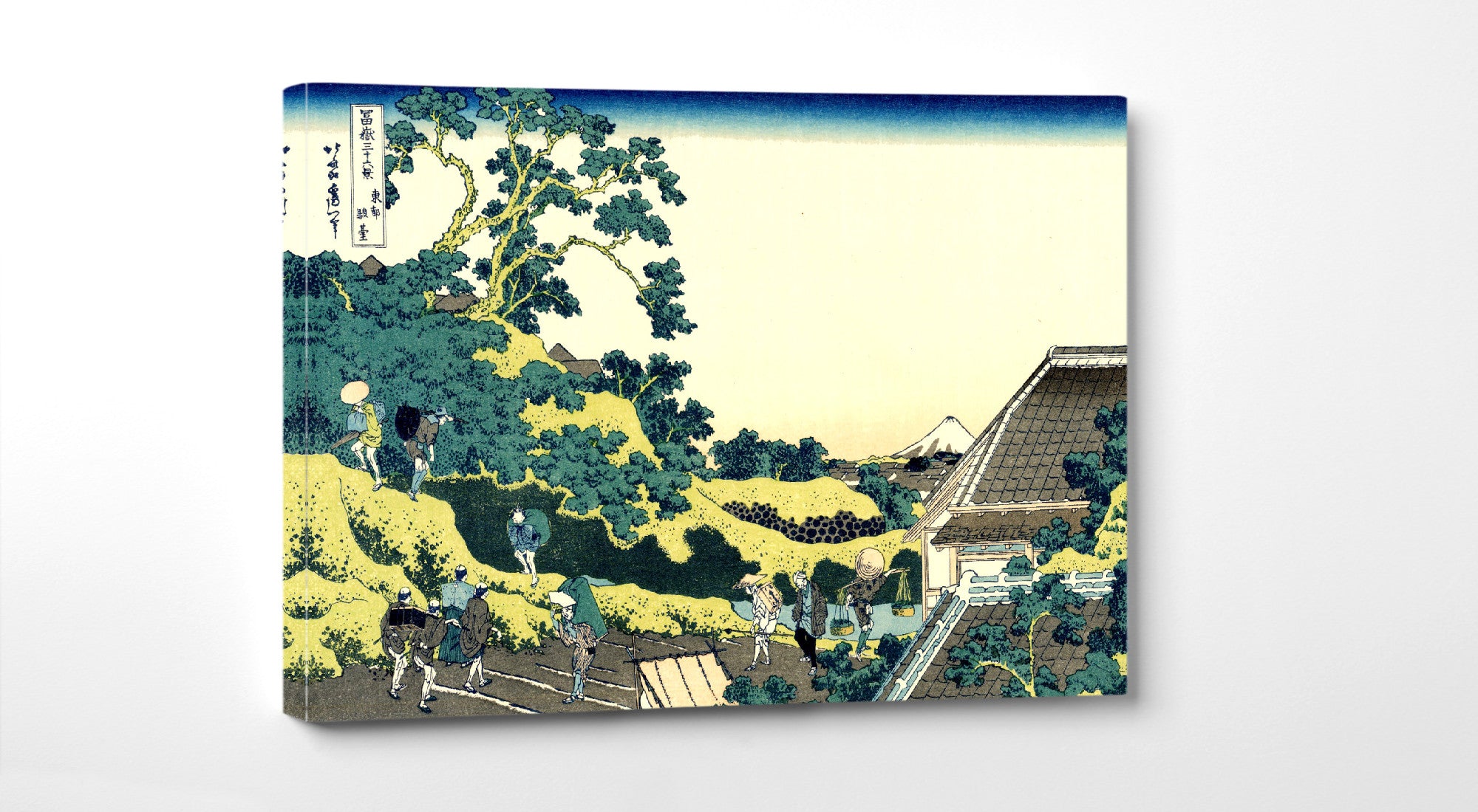 36 Views of Mount Fuji, Sundai Edo, Katsushika Hokusai, Japanese Print
