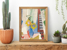 Sunflower with Window, Oskar Moll