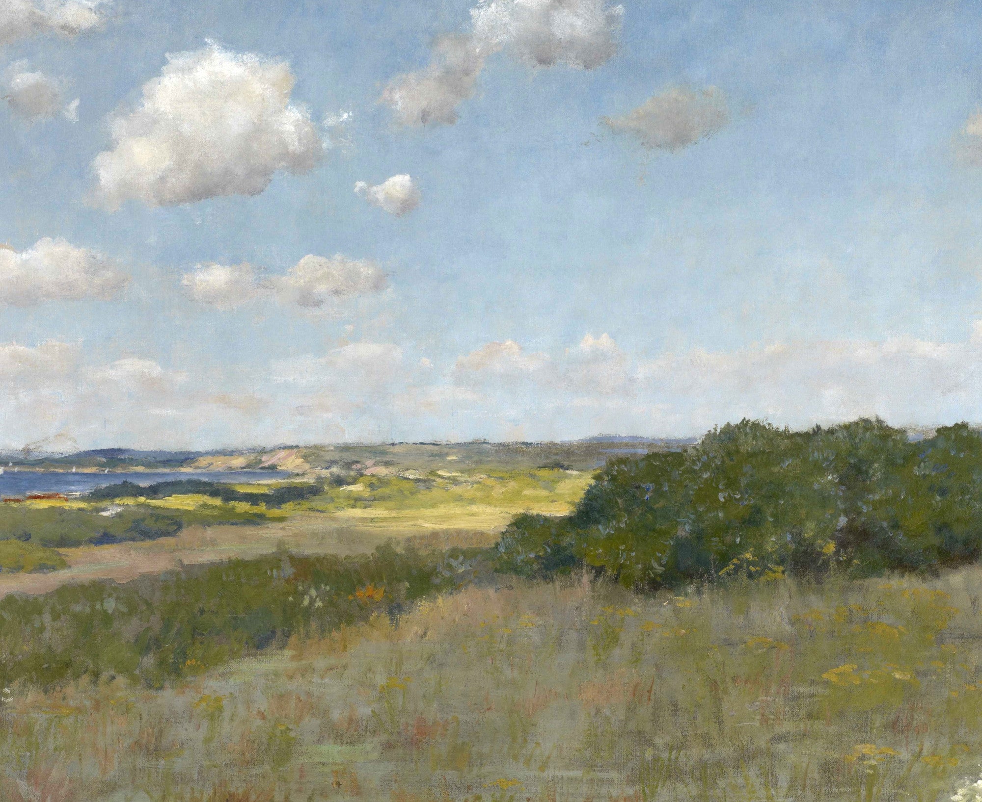 William Merritt Chase Fine Art Print, Sunlight and Shadow, Shinnecock Hills