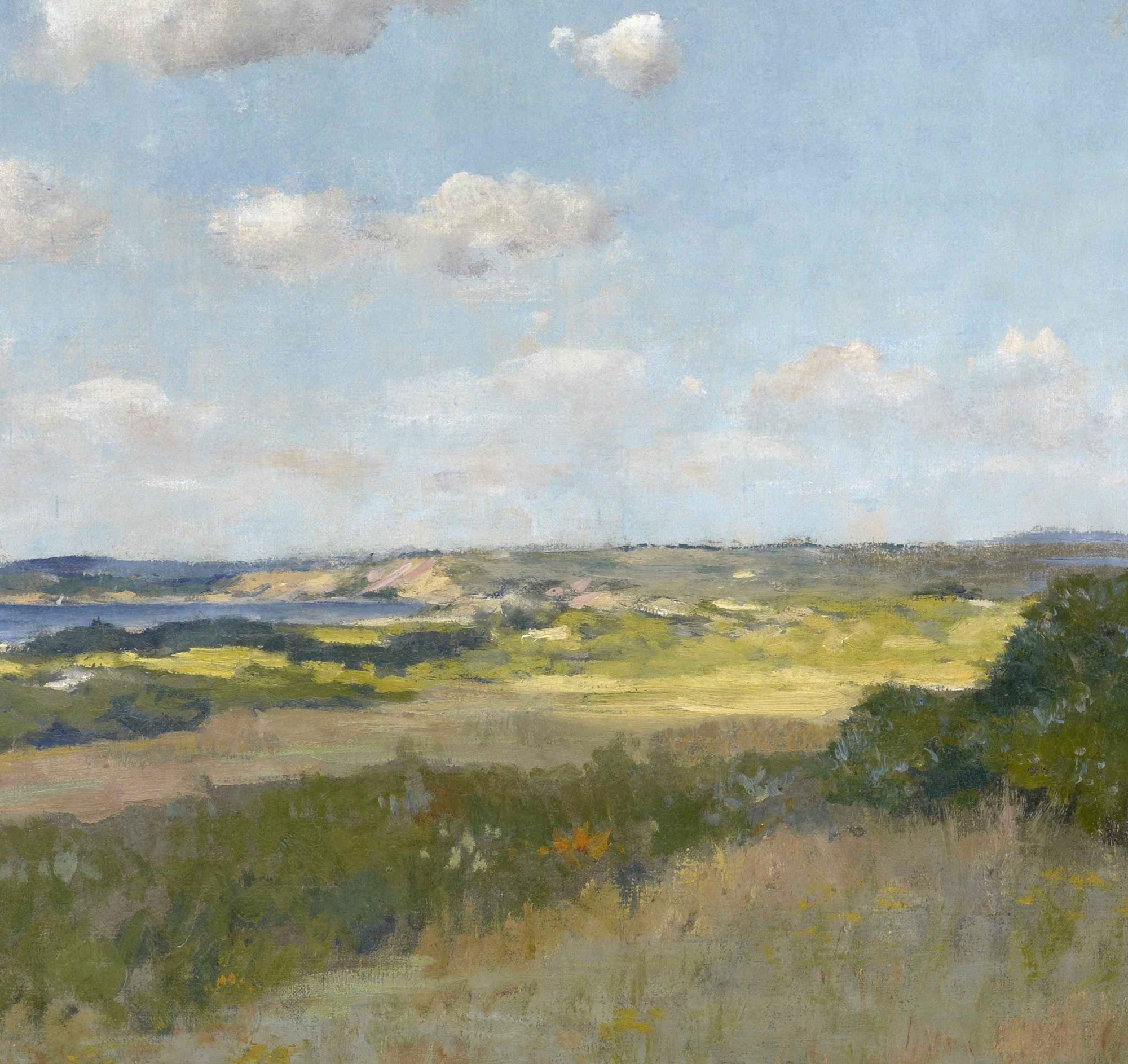 William Merritt Chase Fine Art Print, Sunlight and Shadow, Shinnecock Hills