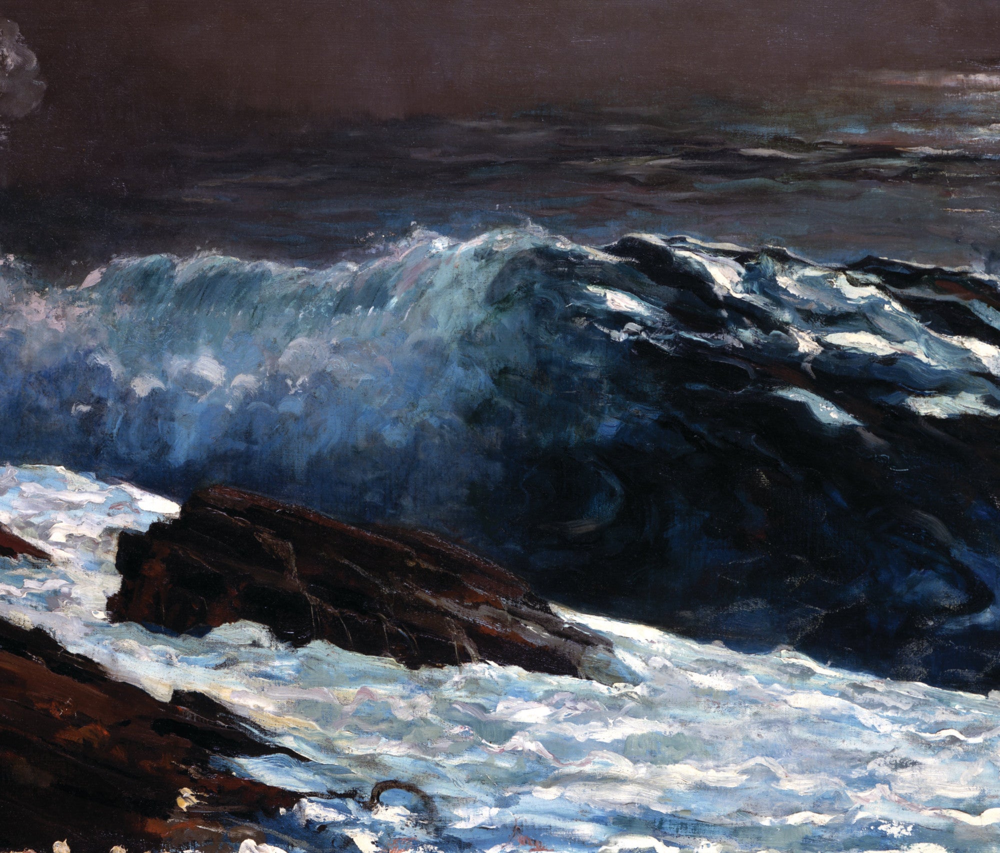 Winslow Homer Fine Art Print :  Sunlight on the Coast