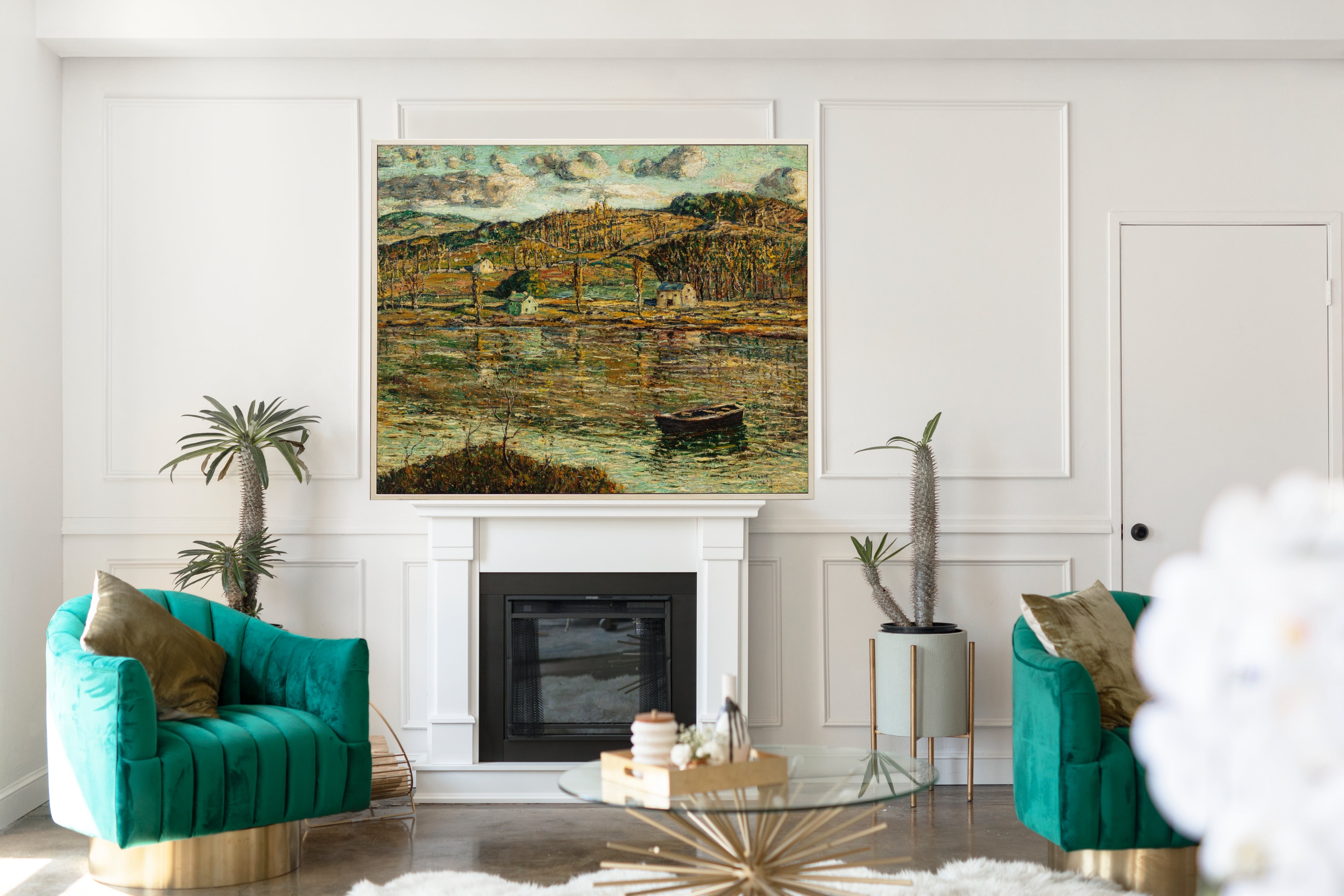 Sunlight on the Harlem River, Ernest Lawson Fine Art Print