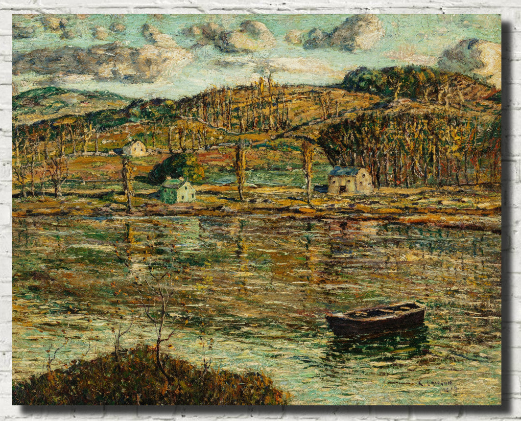 Sunlight on the Harlem River, Ernest Lawson Fine Art Print