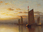 Sunset Over New York Bay, Sanford Robinson Gifford
