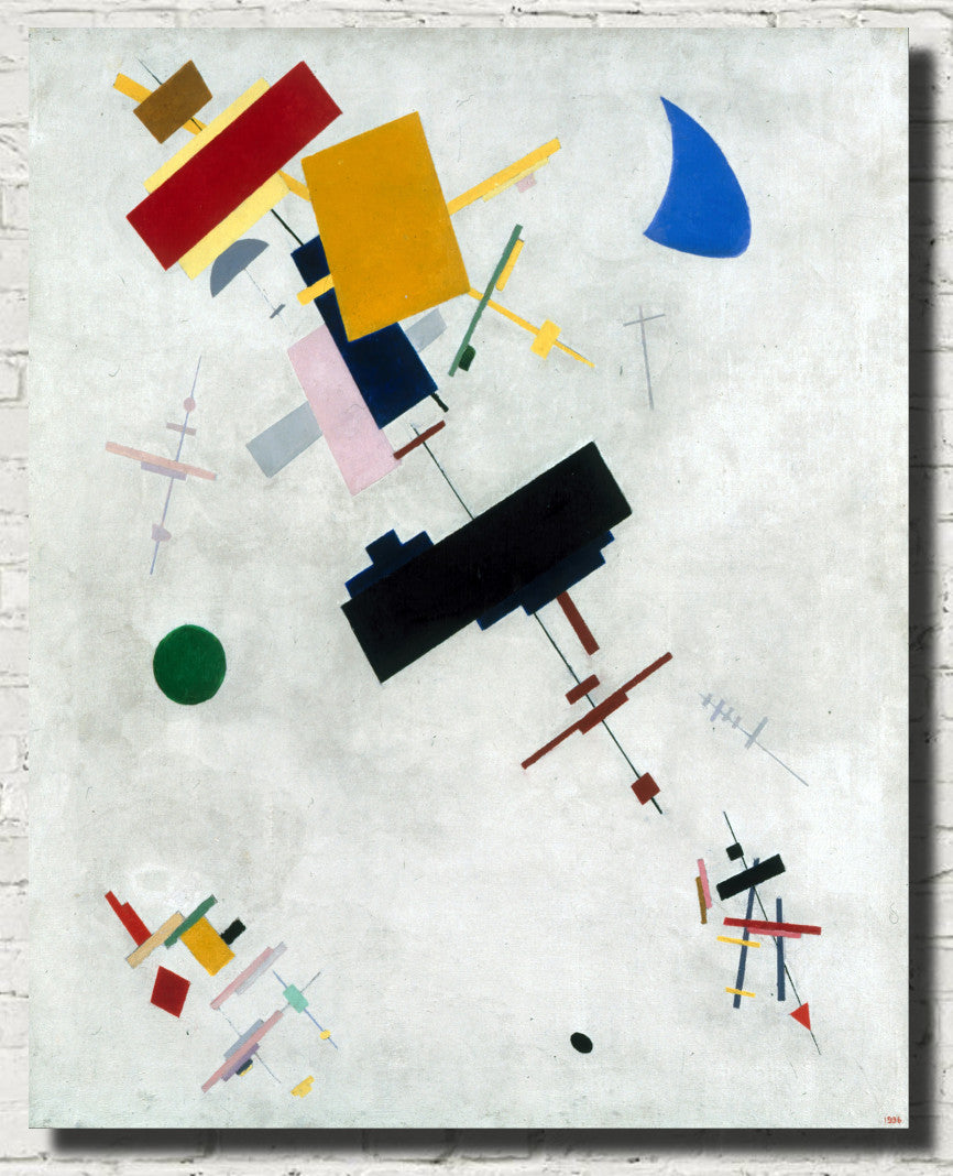 Kazimir Malevich Fine Art Print, Suprematism Compostion