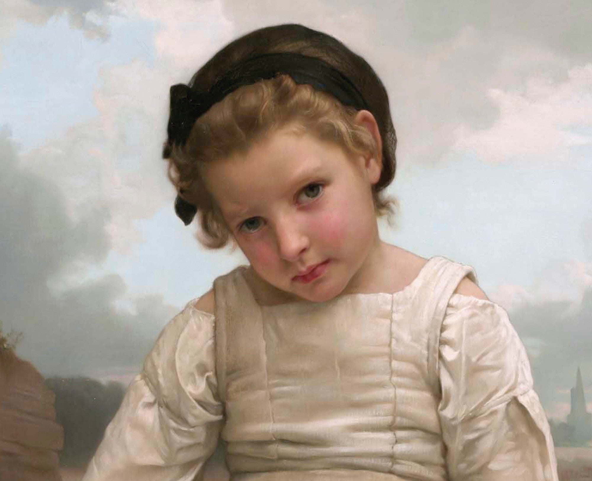 William-Adolphe Bouguereau, Fine Art Print : On The Rock