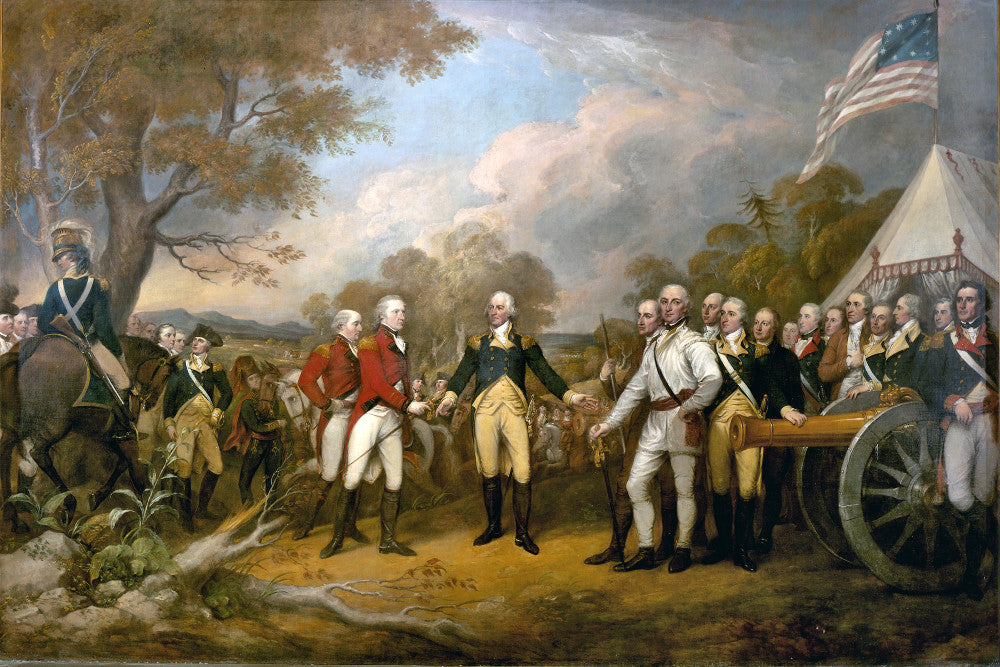 John Trumbull Fine Art Print: Surrender of General Burgoyne
