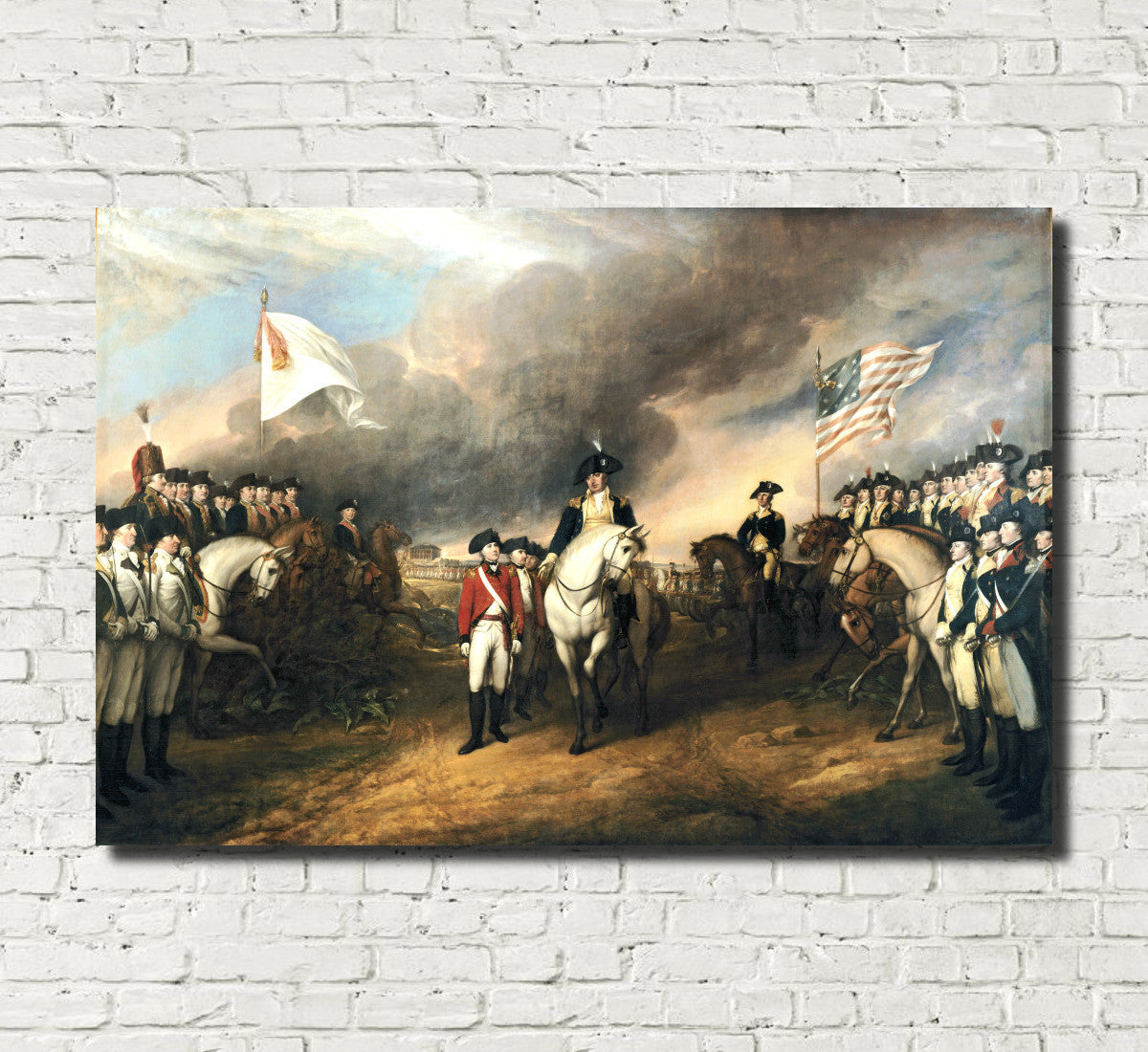 John Trumbull Fine Art Print: Surrender of Lord Cornwallis