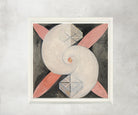Hilma Af Klint Abstract Framed Art Print, No 21 Swan