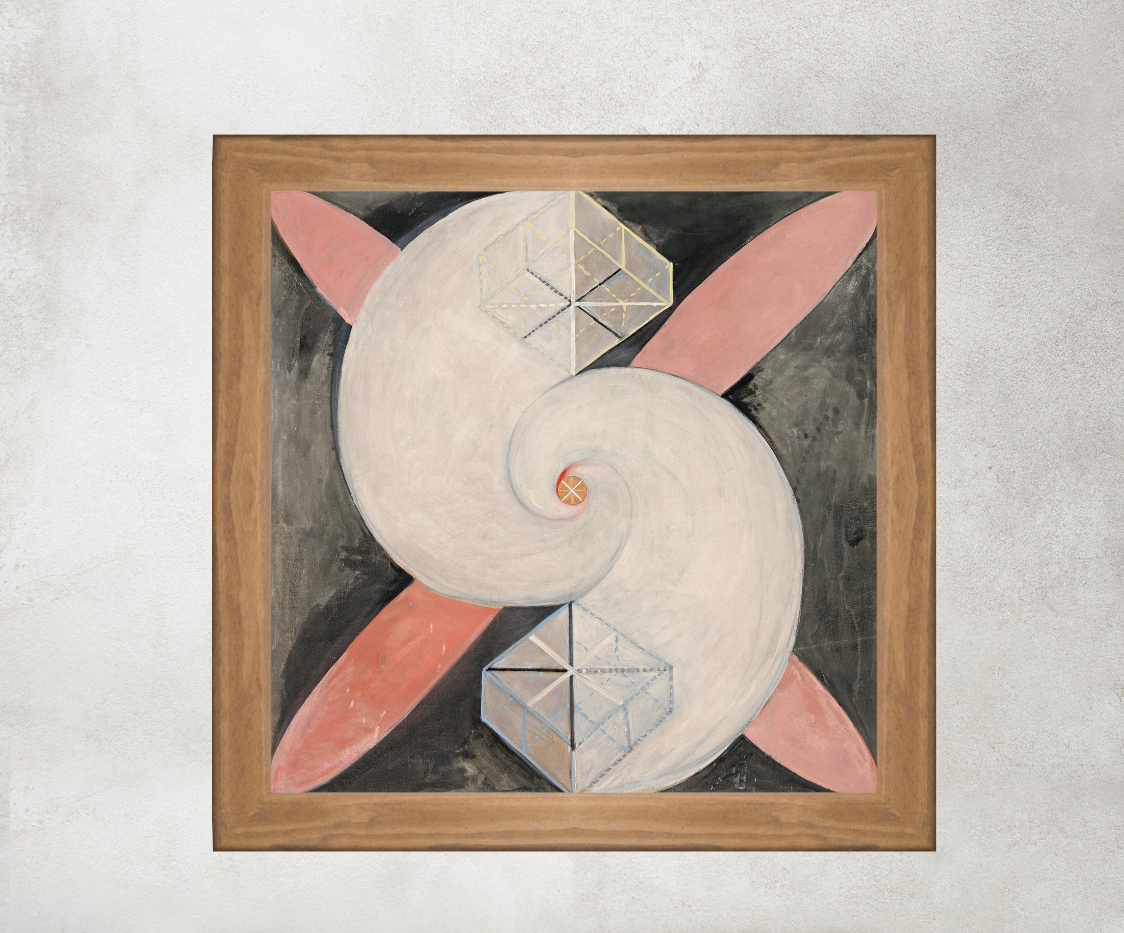 Hilma Af Klint Abstract Framed Art Print, No 21 Swan