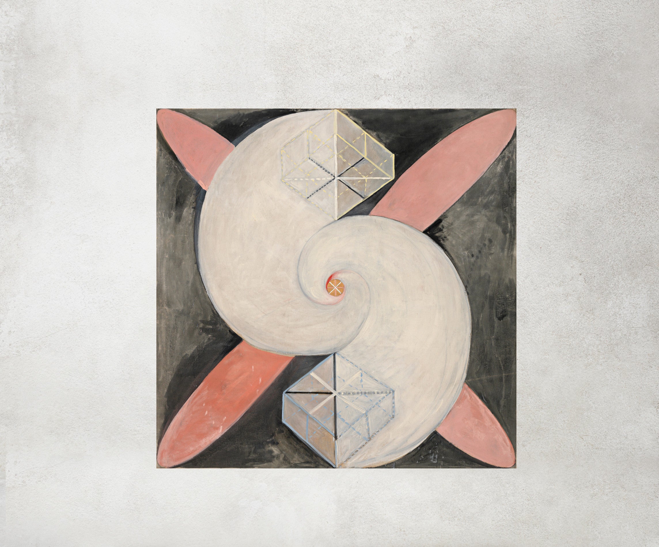 Hilma Af Klint Abstract Framed Art Print, No 21 Swan