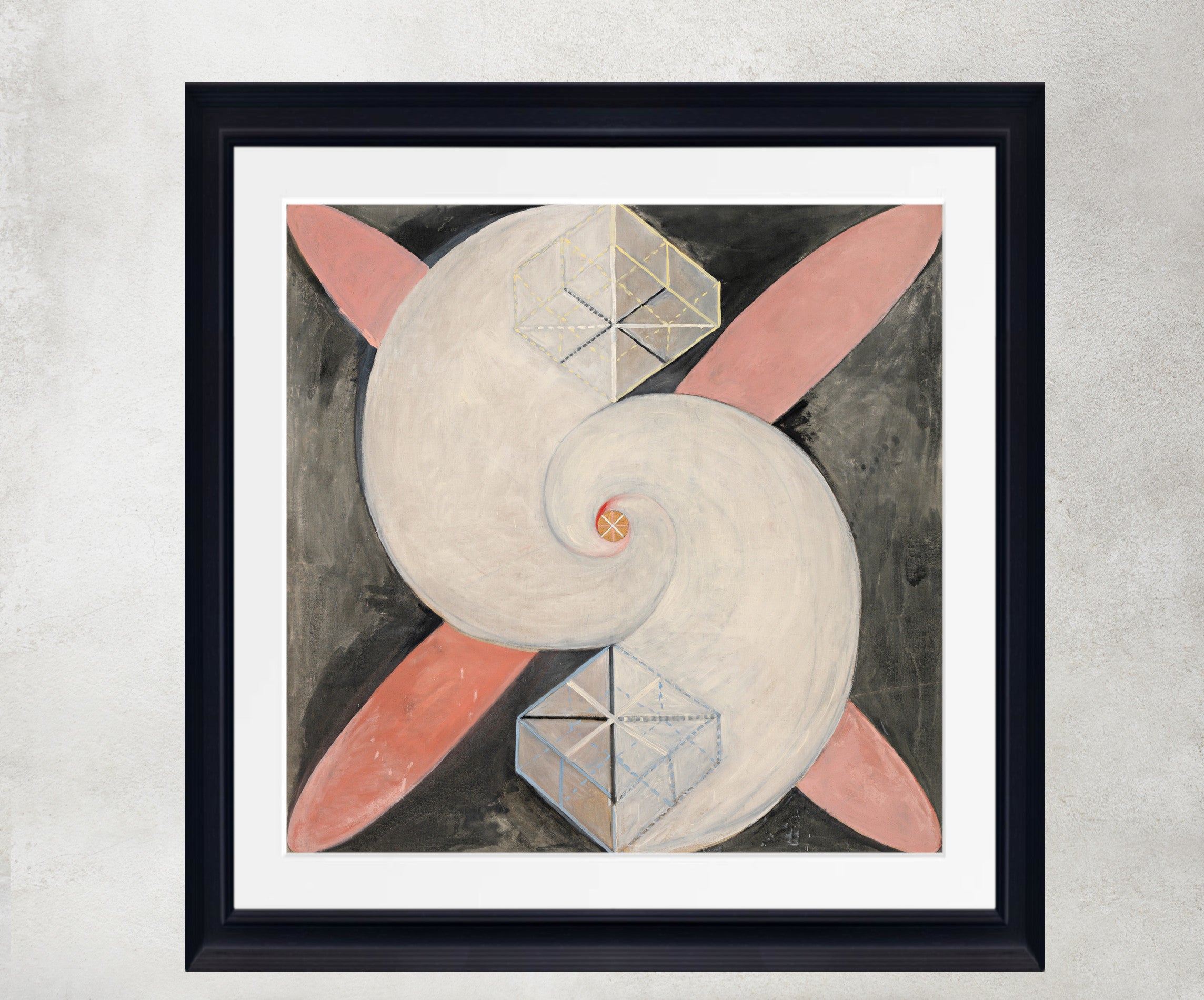 Hilma Af Klint Abstract Framed Art Print, No 21 Swan